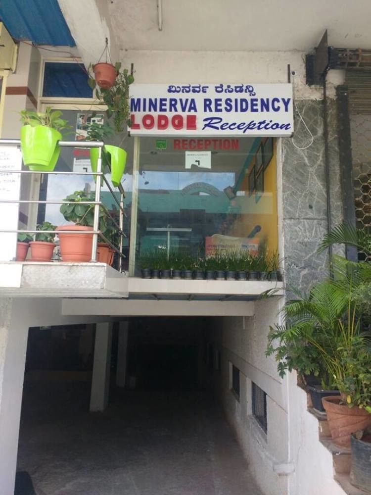 Minerva Residency Hotell Bangalore Eksteriør bilde